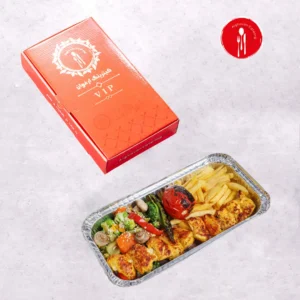 خوراک جوجه کباب با دورچین