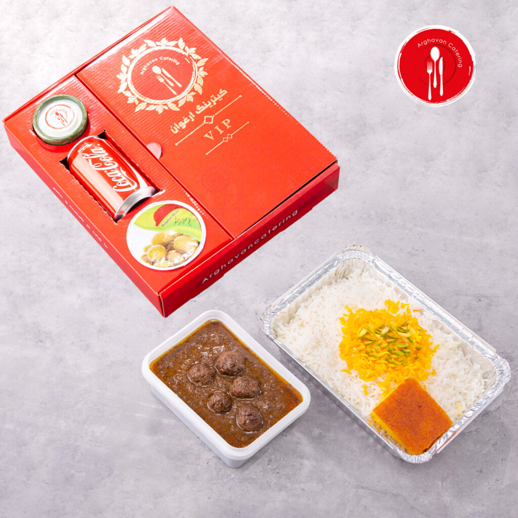 چلو خورشت فسنجان گوشت قلقلی ( ویژه )